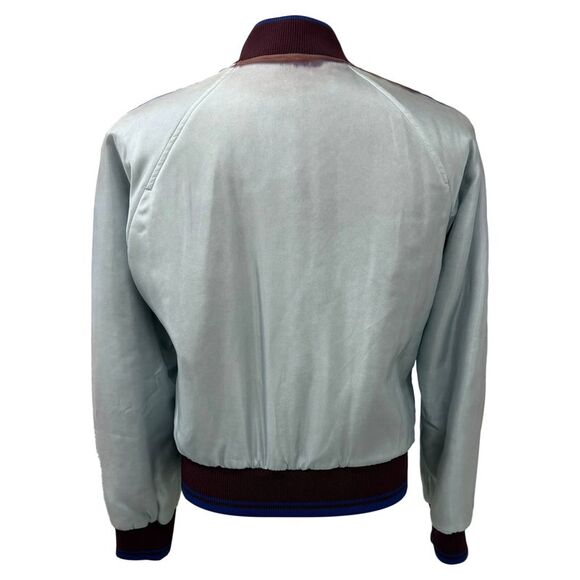 Dries Van Noten Printed Bomber Jacket in Multicolor Silk - Picture 3 of 5